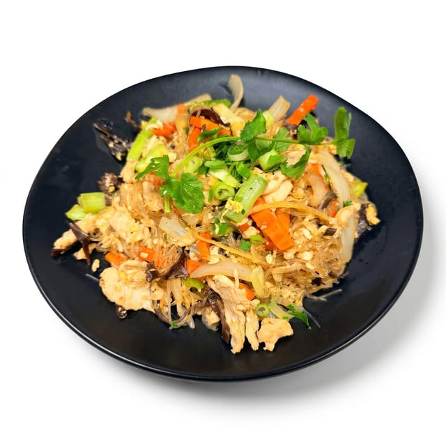 LS - Pad Woo Sen with Ginger Sauce.
