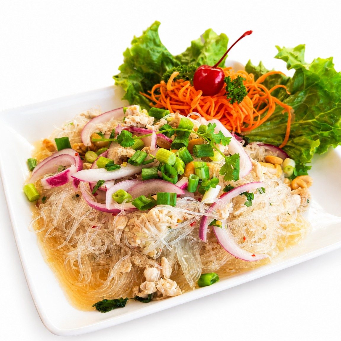 Yum Woon Sen (Cellophane Noodles Salad).