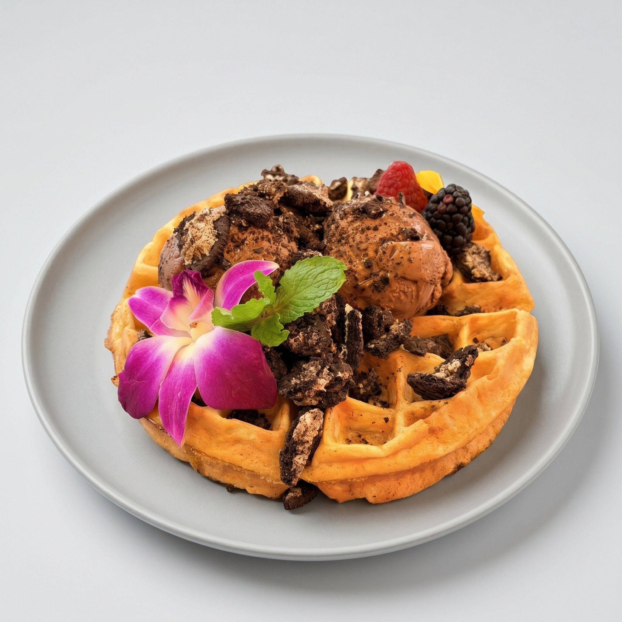 Oreo Waffle.