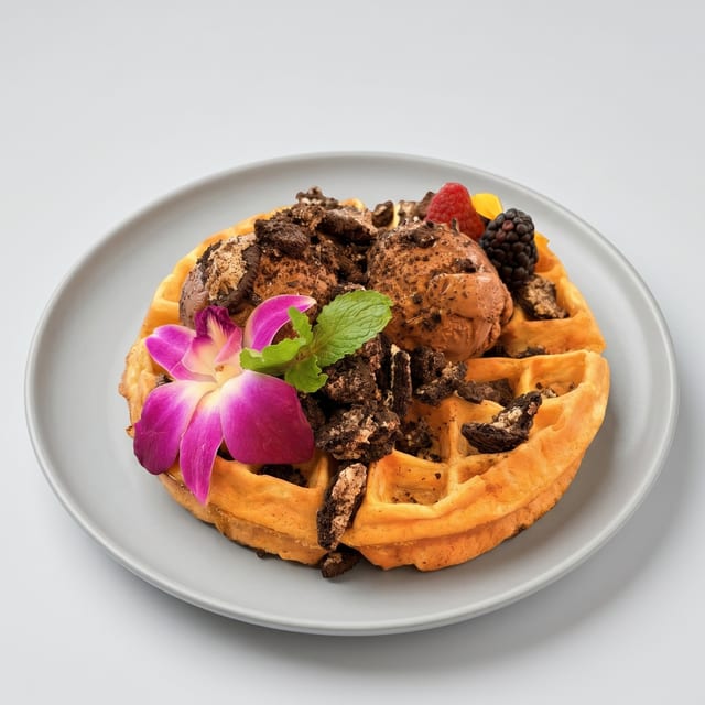Oreo Waffle.