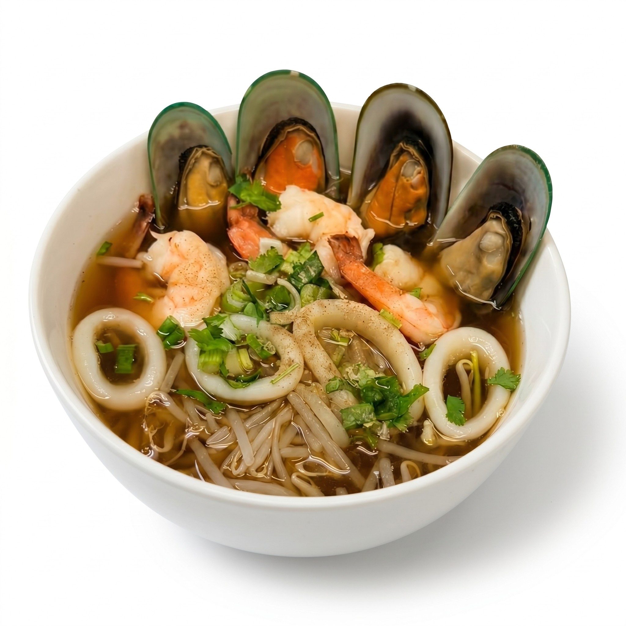 Rice Noodles Soup.
