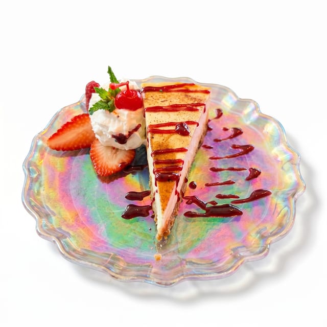 Creme Brulee Cheesecake.