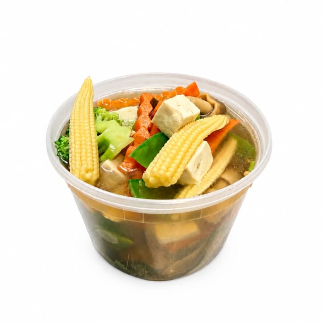 Veggie and Tofu Soup.