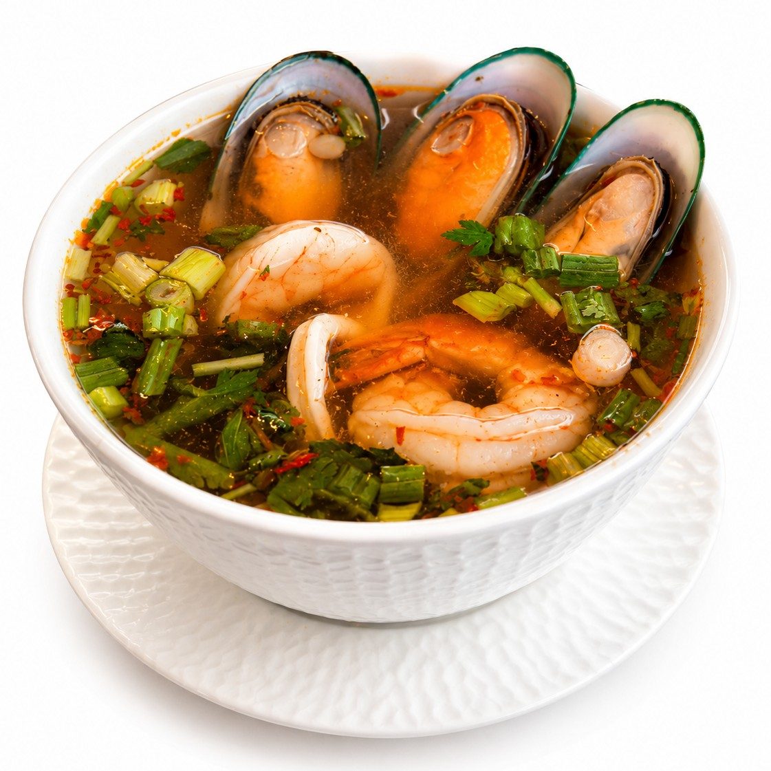 Spicy Seafood Soup.