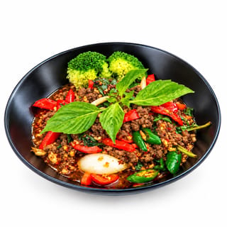 Spicy Bail with minced Beef